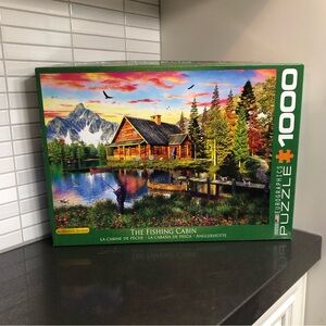 Eurographics The Fishing Cabin 1000 piece puzzle